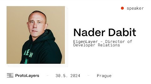 EigenLayer for Developers | Nader Dabit