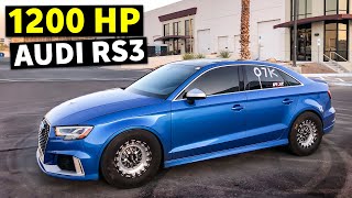 World's Fastest Audi RS3: 1200HP, Air-Conditioning, Power Everything. Scotto Visits Iroz Motorsports