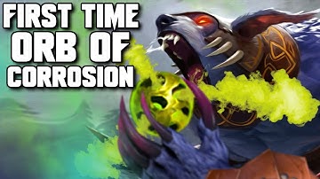 In a Strong Lane, Orb of Corrosion earns itself back? — first time using it - Dota 2 - Grubby