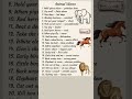 Animal Idioms📝