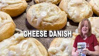 Easy Breakfast CHEESE DANISH, Crescent Roll Dough Recipe, Catherines Plates