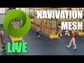 Learning About Simulating Humans in Omniverse (omni.anim.naviation.bundle)