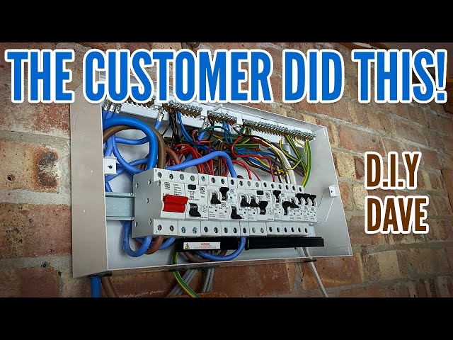 THE CUSTOMER TRIED TO SAVE MONEY, SO HE DID IT HIMSELF!!!! D.I.Y SPECIAL class=