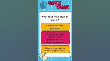 What is Vibe Coding? 🤯 | AI Coding Quiz #shorts
