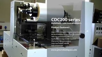 JMV Robotique Speedwrapper for CD,DVD, Blu Ray and additional formats