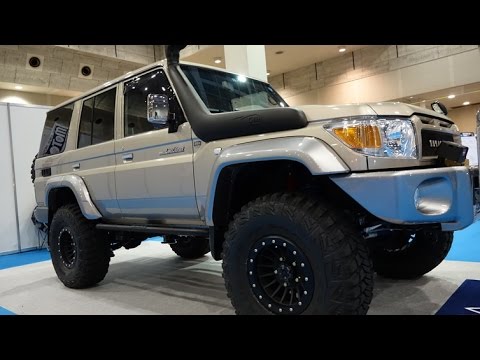 4k Toyota Landcruiser 70 Modified Osaka Motor Show 2015