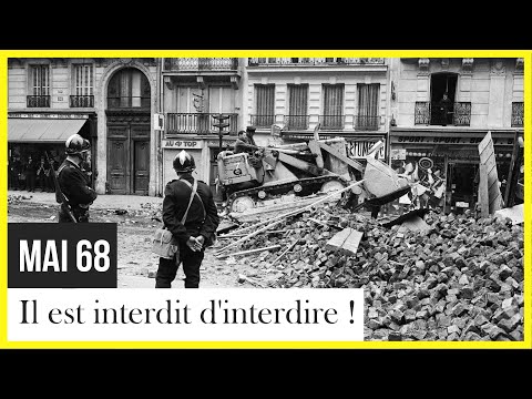 Mai 68: « Il est interdit d'interdire ! »