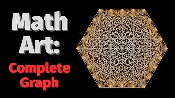 Math Art: Hidden Star in Complete Graph | Desmos Art