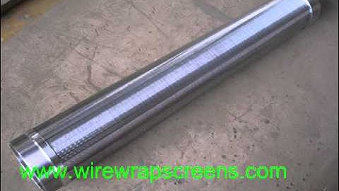 pipe based screen for water or oil well