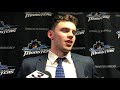 Liam Foudy Postgame (4.25.19)