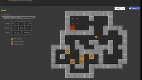 Sokoban - Original & Extra (90 levels) - Level 17