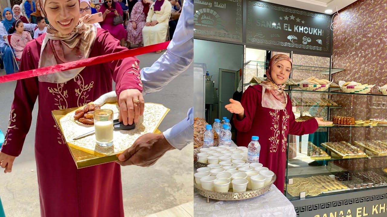 افتتاح مشروعي الجديد🥰بحضور عدد كبير من المعجبين😍فرحة كبيرة🤲🏻