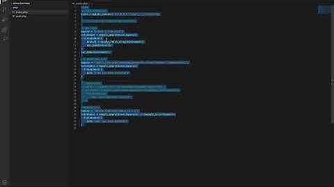 Refactoring php for make it readable
