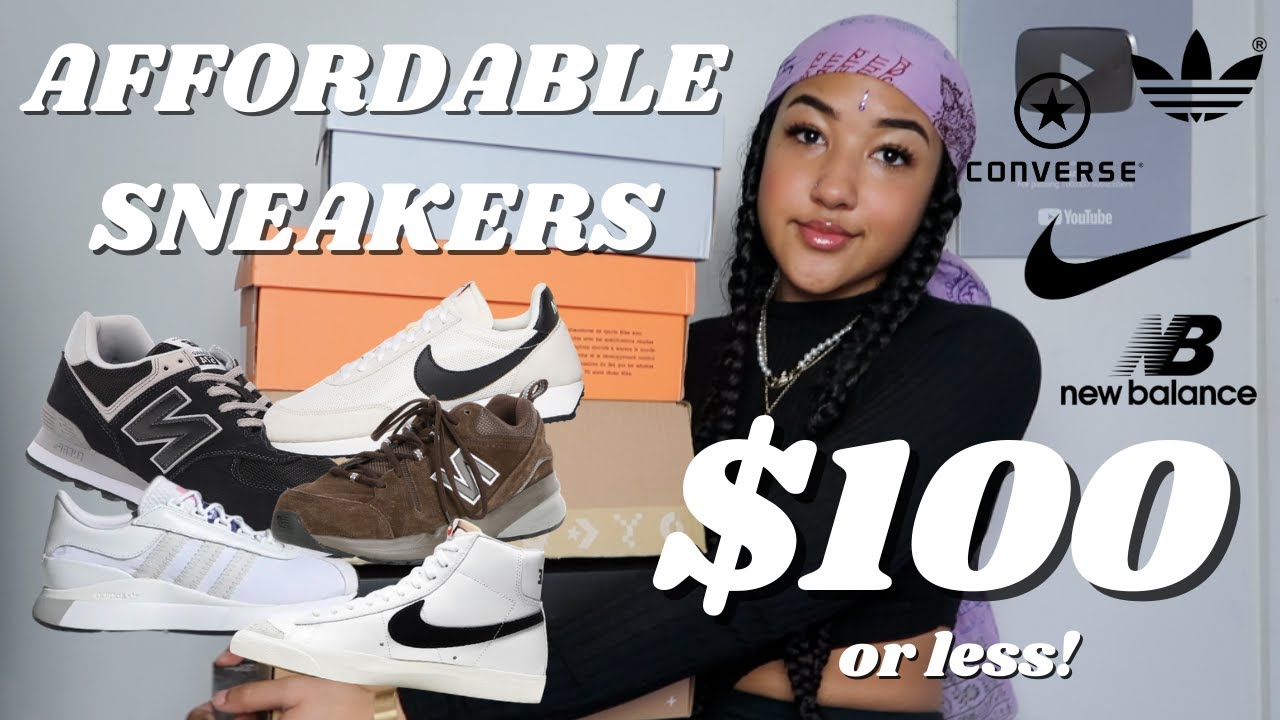 flyde Vent et øjeblik dvs. TOP 10 Affordable Starter Sneakers! $100 OR LESS! Must Have Basic Sneakers  for Streetwear | On Foot - YouTube