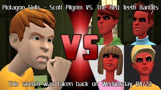 Plotagon Skits - Scott Pilgrim VS. The Red Teeth Bandits