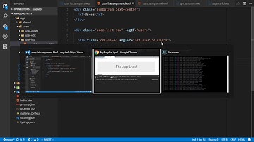 [Angular2- HTTP & Observables] Angular JS 2 - Lesson 9 Users List Component