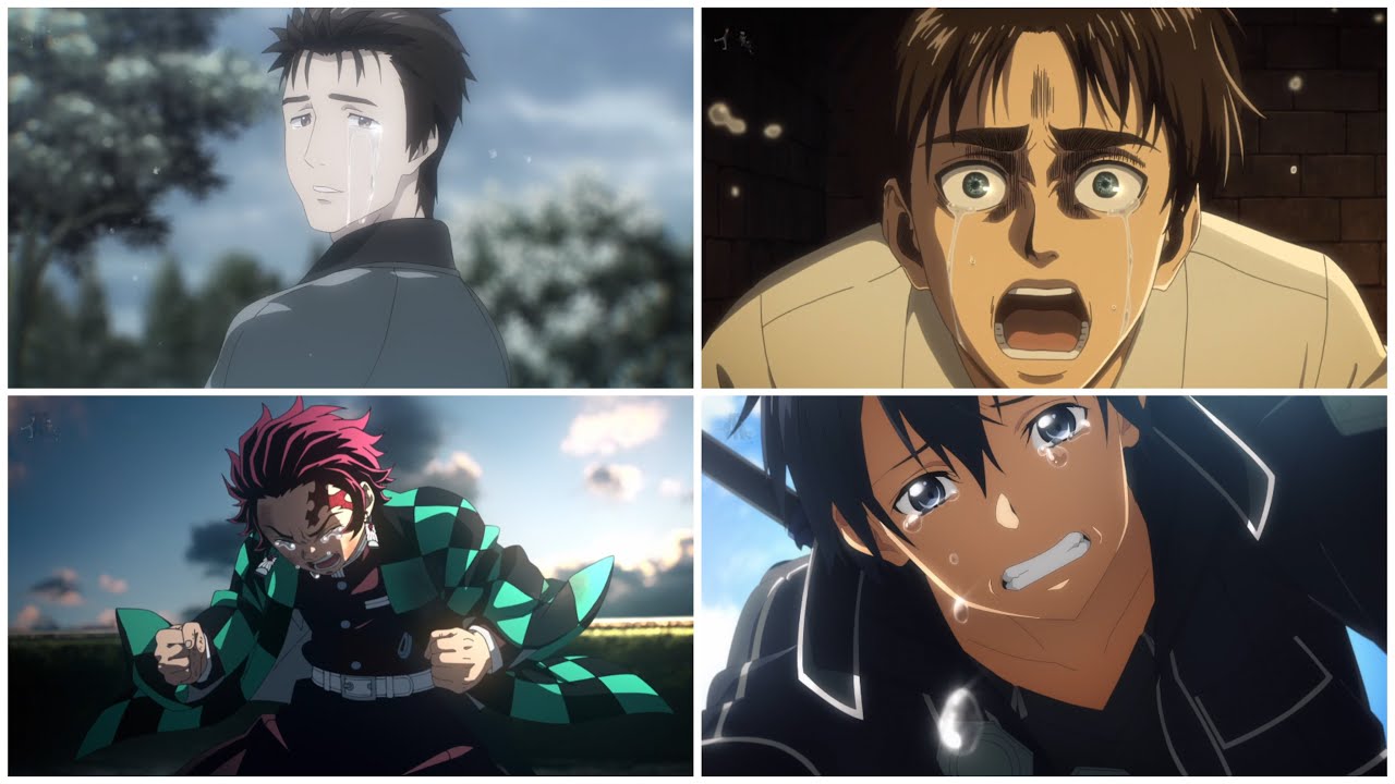 Anime Saddest Moments ScreamCry Scenes that will Rake your Heart Out
