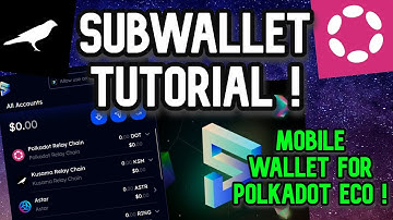 Polkadot Wallet | SubWallet Tutorial | A Better Alternative !