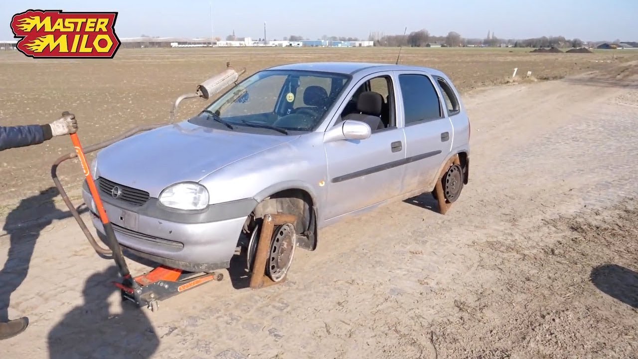 Mechanic Creates Car With Square Wheels YouTube