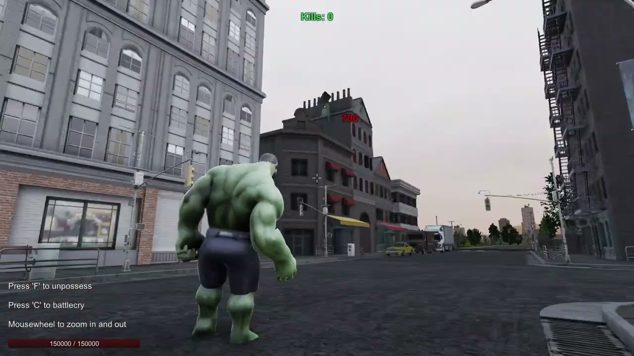 Hulk Vs Spider-Man - Fun Fight - UEBS2 - Ultimate Epic Battle Simulator 2