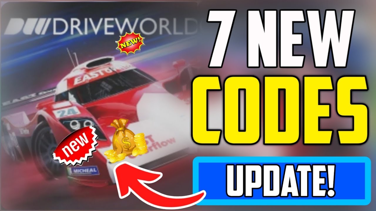 SECRET UPDATE Drive World CODES IN APRIL 2026 ROBLOX Drive World 