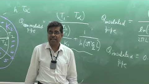 Lecture 19 : Problems on Conduction in Cylindrical Geometry - II & Conduction in Spherical Geometry