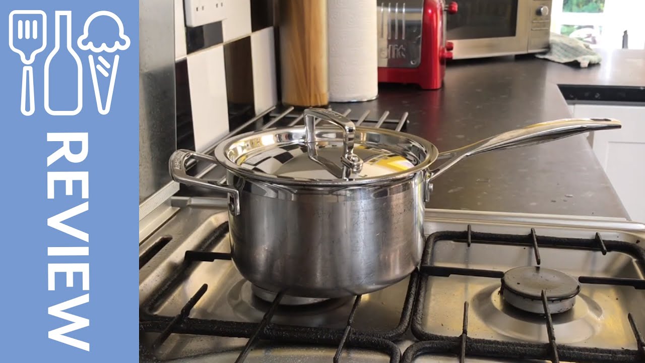 Le Creuset Stainless-Steel Saucepan