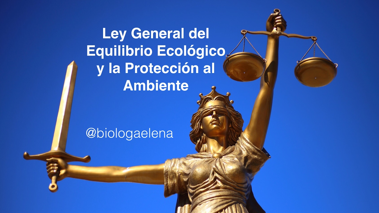 Lgeepa Ley General Del Equilibrio Ecol Gico Y La Protecci N Al