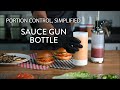 Fifo sauce gun bottle  portion control simplified