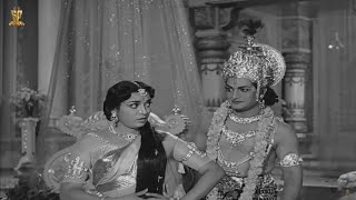 Sri Krishna Tulabharam Movie Scenes | NTR, Anjali Devi, Jamuna | Telugu Movies | SP Movies Scenes