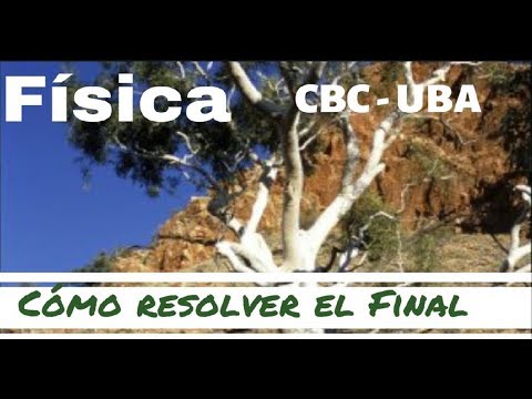 Cómo resolver el Final para Física del CBC - UBA - 3 - Parte 1/2 (7/12/2018)