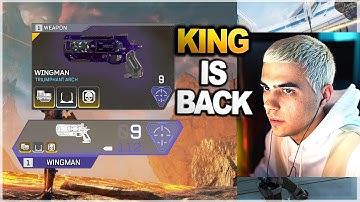 TSM Imperialhal is back - HAL shows Why The Wingman is META in predator lobby ( apex legends )