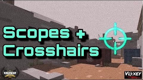 Krunker | Custom Scopes/Crosshairs