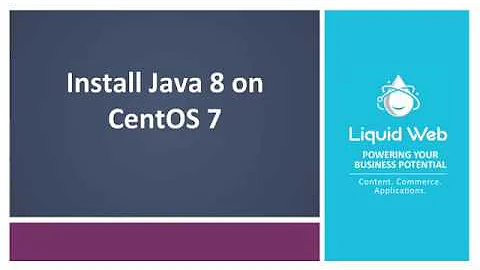 Install Java 8 on CentOS 7