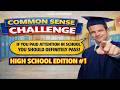 Prove You Actually Graduated High School | Trivia Quiz