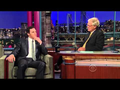 Michael C. Hall at Late Show with David Letterman ...