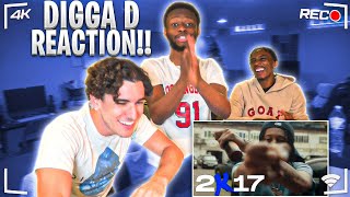 AMERICANS REACT TO UK RAPPER 🇬🇧DIGGA D - 2K17!