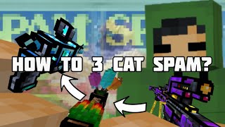 How to 3 CaT sPAm | Pixel Gun 3D screenshot 5