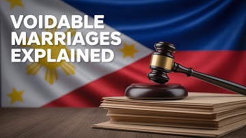 Episode 3: FAMILY CODE OF THE PHILIPPINES: Void and Voidable Marriages