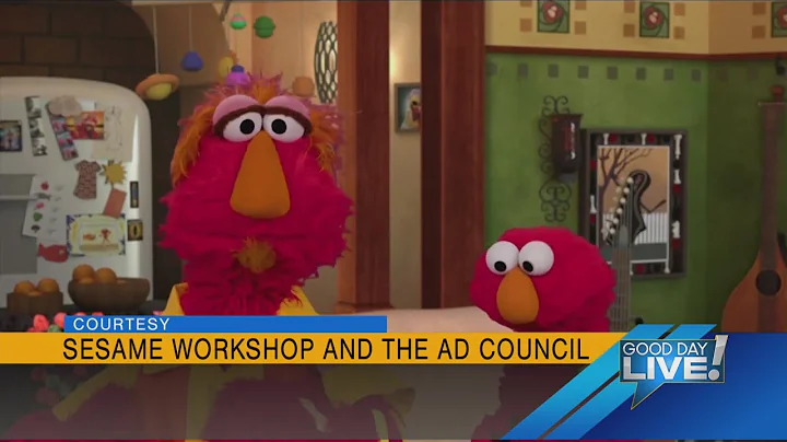 Good Day Live! Elmo gets Covid-19 vaccine