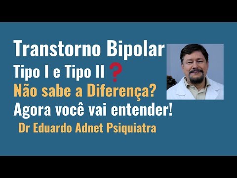 TRANSTORNO BIPOLAR TIPO 1 E TIPO 2 | SAIBA A DIFERENÇA!