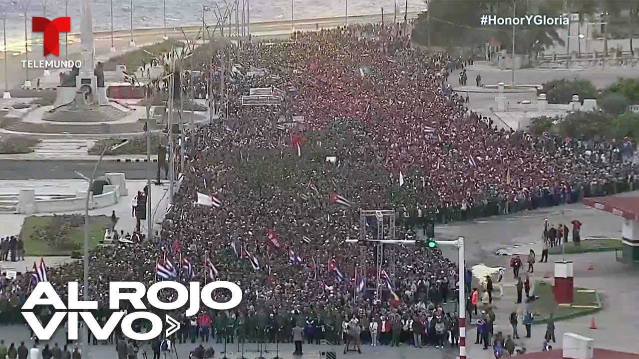 Cubanos marchan en homenaje a los soldados muertos durante la captura de Maduro