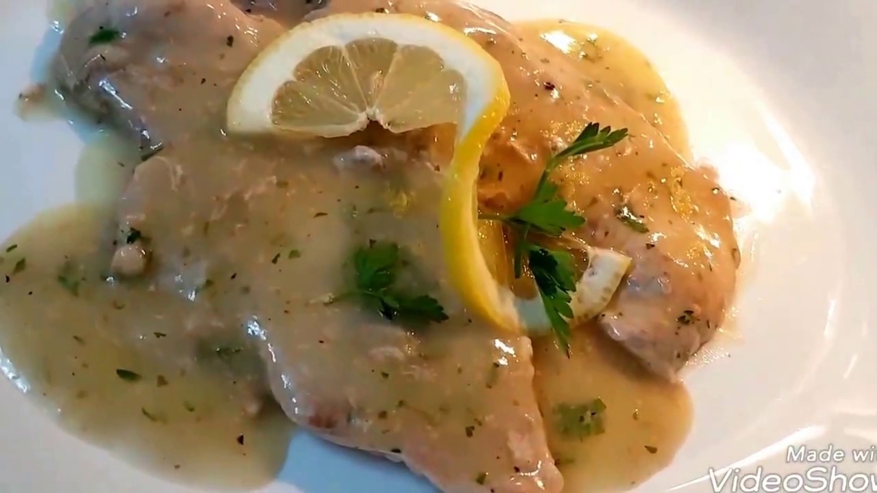 Lemon Scaloppine with Special Sauce