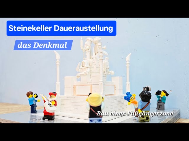 Das Denkmal! Bau einer LEGO Fußgängerzone 