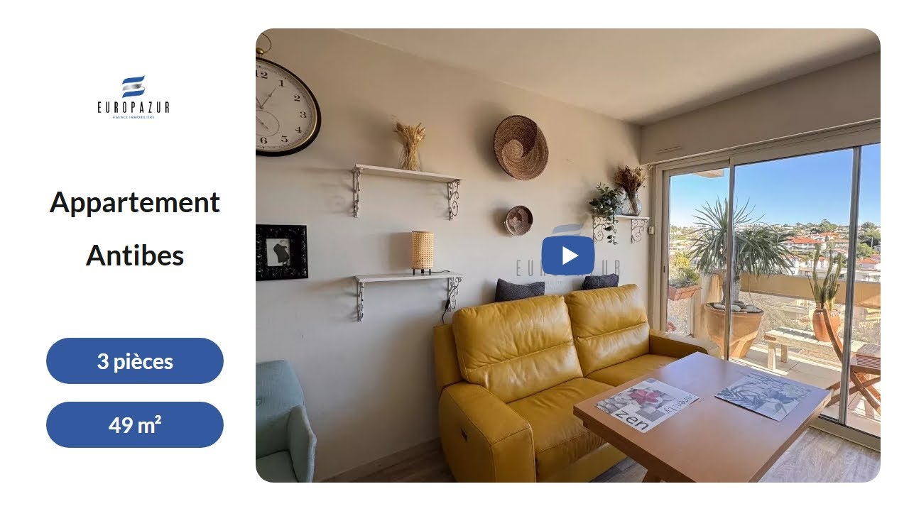 Location Appartement à ANTIBES - 1.200  /mois€