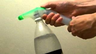 Pump Action Spray Bottle Head ペットボトル専用加圧式スプレーノズル(富士商)