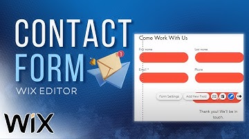 How to Add a Contact Form in Wix | Wix Tutorial (2025)