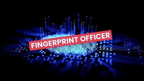 Discover Careers: Fingerprint Officer | Sortyourfuture