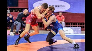 Spencer Lee looked UNREAL vs. Nathan Tomasello  2019 Senior Nationals