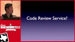 talk by Richard Huang: Semi Automatic Code Review